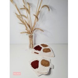 Crochet Set "Brown"